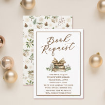 Begäran om elegant Merry Little Baby Shower Bok