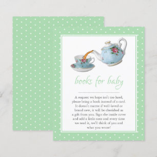 Begäran om elegant Tekopp Baby Shower Tea Party Bo