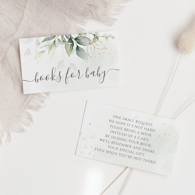 Begäran om Eucalyptus Botanical Guld Bok Tilläggskort (Skapare uppladdad)