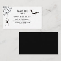 Begäran om Halloween Baby Shower Bok