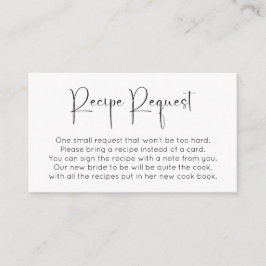 Begäran om hämtning av Möhippa av modern skript Tilläggskort