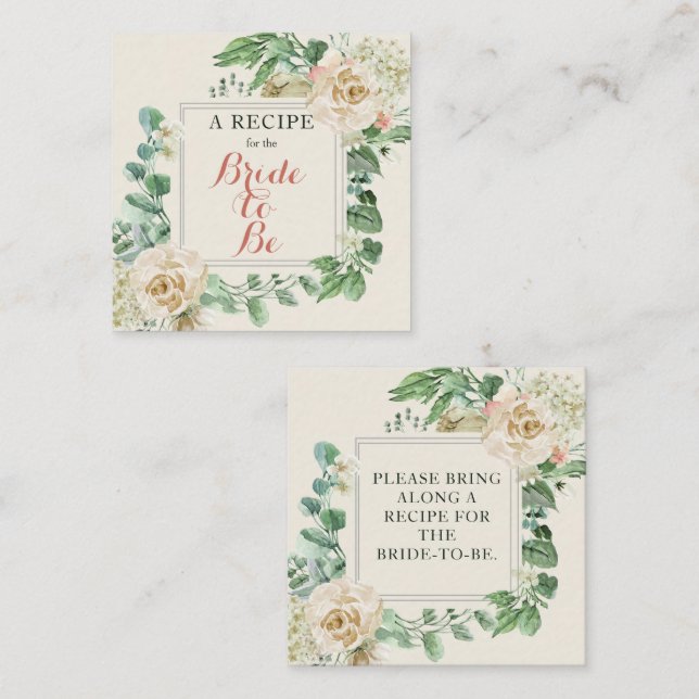 Begäran om hämtning av Möhippa för Boho Ro Blommig Tilläggskort (Fram/baksida)