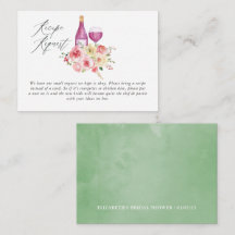 Begäran om hämtning av recept för Möhippa Vin