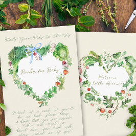 Begäran om lokalt odlad babyvisningsprogram i Bok Tilläggskort