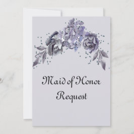 Begäran om Maid of honor Slate Blue Series