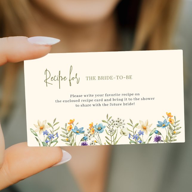 Begäran om möhippa av Wildblomma Tilläggskort (Skapare uppladdad)