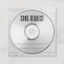 Begäran om Music CD Fodral Sång