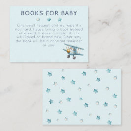 Begäran om Nalle Blue Bok för babyskor Tilläggskort