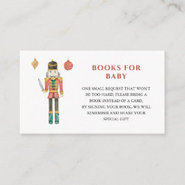 Begäran om Nutcracker-julklapp för babykläder Bok Tilläggskort
