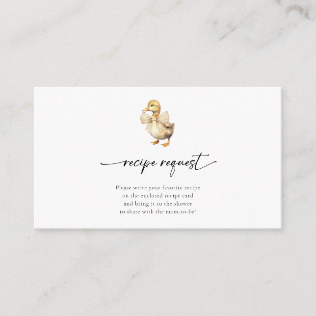 Begäran om recept för hämtning av recept för Anka- Tilläggskort (Framsida)