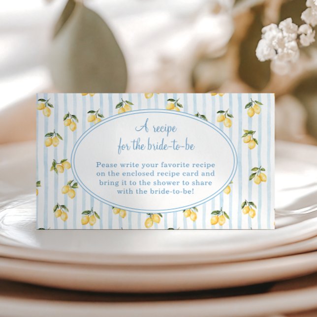 Begäran om recept på Lemon Blue Italias Möhippa Tilläggskort (Skapare uppladdad)