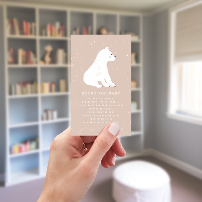 Begäran om Rosa av babykläder för polar Bear Winte Tilläggskort (Skapare uppladdad)
