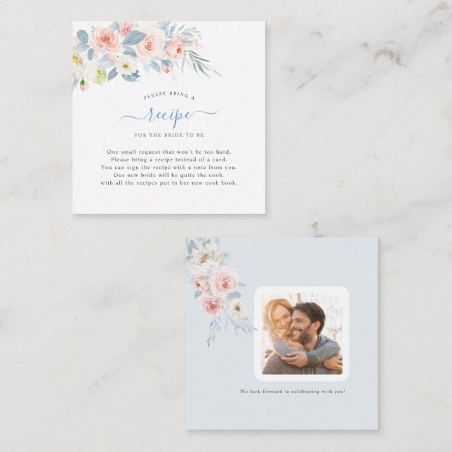 Begäran om Rosa ros för   för ArtsApp Anteckningskort (Fram/baksida)