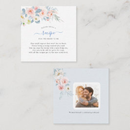 Begäran om Rosa ros för   för ArtsApp Anteckningskort