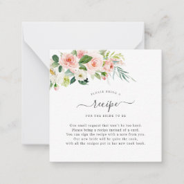 Begäran om Rosa ros för   för ArtsApp Anteckningskort