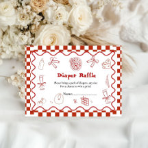 Begäran om speciell pizzabakerdusch för babydusch