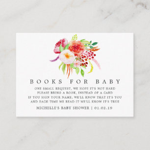 Begäran om vintage Chic Rustic Charm Baby Shower B Tilläggskort