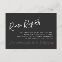 Begärandekort för Black Gothic Möhippa Tilläggskort