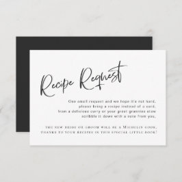 Begärandekort för Black Gothic Möhippa Tilläggskort