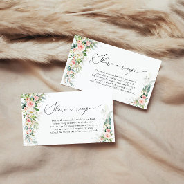 Begärandekort för Etheral Rosa ros Tilläggskort