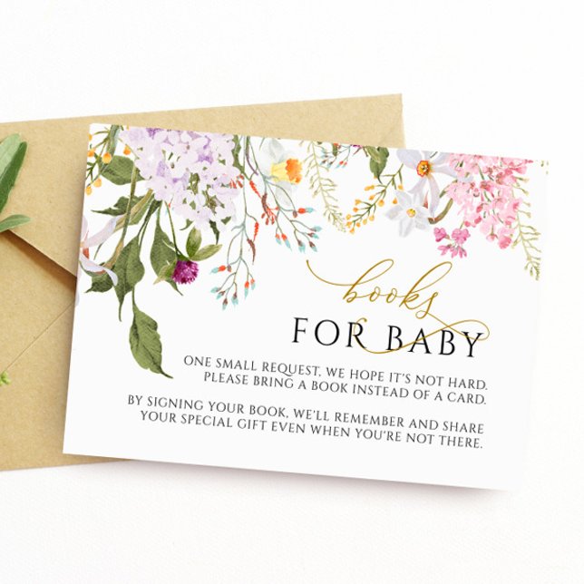 Begärandekort för Wildblommor Bokar Tilläggskort (Skapare uppladdad)