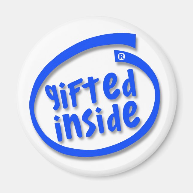 Begåvad Inuti Magnet (Framsidan)