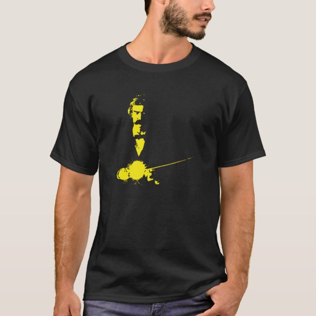 Begåvning (elkraftgult) tee (Framsida)