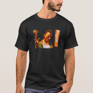 Begbie kastar glas av öl - scen från Trainspot T Shirt