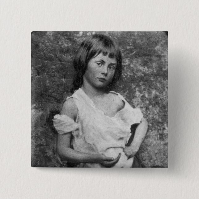 Beggar Maid/Alice Liddell ~ 1859 Knapp (Framsida)