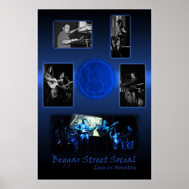 BEGGAR STREET POSTER (Framsidan)