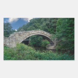 Beggar's Bridge, Glaisdale Rektangulärt Klistermärke