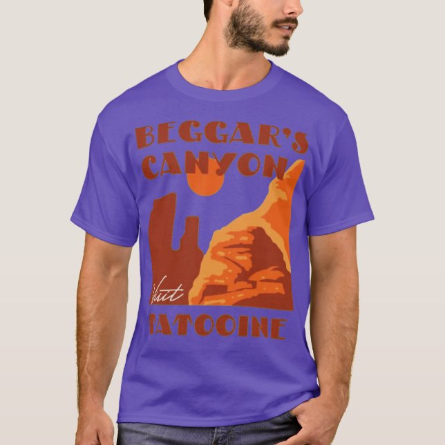 Beggars Canyon Tatooine T Shirt (Framsida)