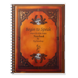 Begin to Speak Notebook Anteckningsbok