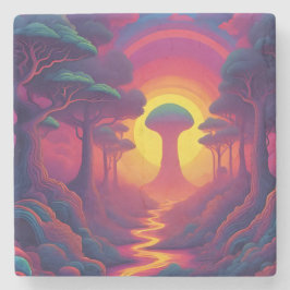 Beginning of The Fall Art Stenunderlägg