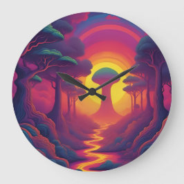 Beginning of The Fall Art Stor Klocka