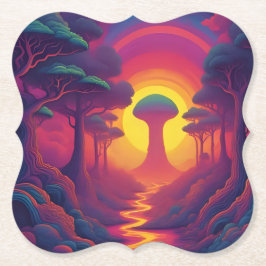 Beginning of The Fall Art Underlägg Papper