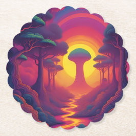 Beginning of The Fall Art Underlägg Papper