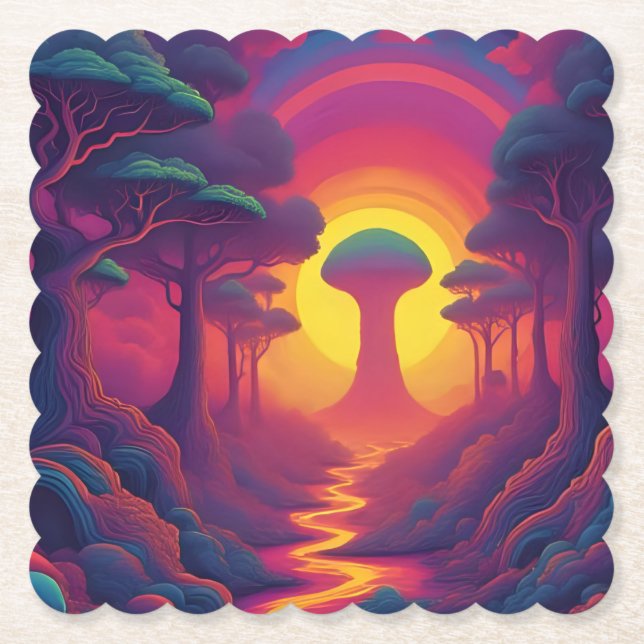 Beginning of The Fall Art Underlägg Papper (Framsida)