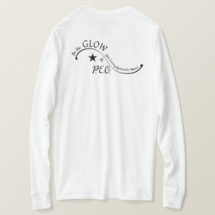 BeGlowOfPEO Långsömnad t-shirt - vit