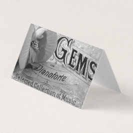 Begonia Gems Pianoforte Card Kort