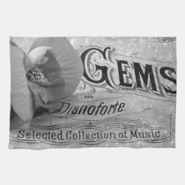 Begonia Gems Pianoforte Kökshandduk