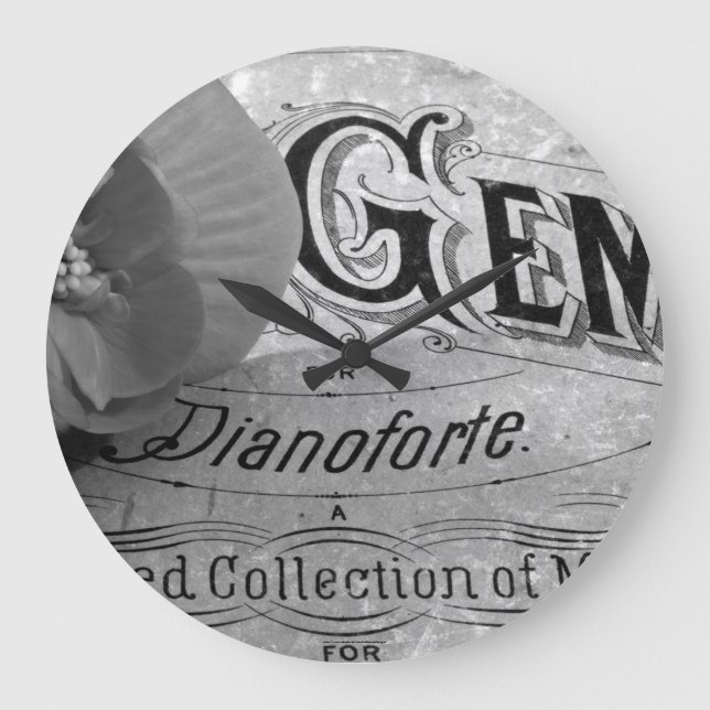 Begonia Gems Pianoforte Stor Klocka (Framsida)