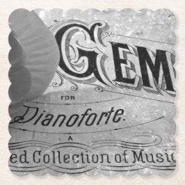 Begonia Gems Pianoforte Underlägg Papper