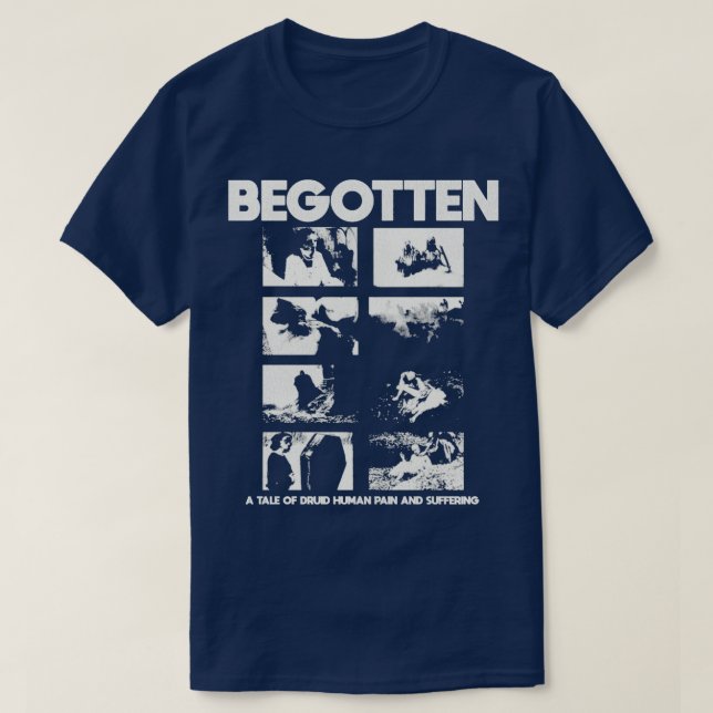 BEGOTTEN Cult Horror Nihilism Film T Shirt (Design framsida)