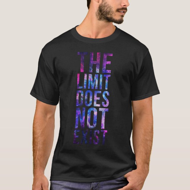 Begränsa finns inte t-shirt (Framsida)