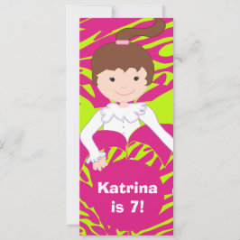 Begränsa inbjudan till grön- och Rosa slumber-part