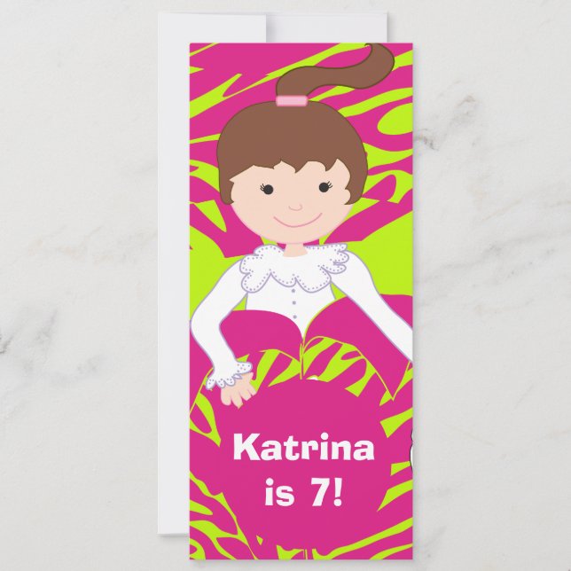 Begränsa inbjudan till grön- och Rosa slumber-part (Framsida)