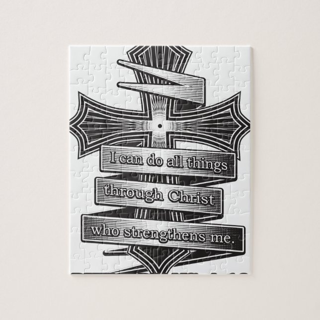 Begränsad bibel för kristen för pussel (Vertikal)