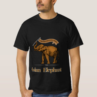 Begränsad Edition 1950 som elefant för svart T Shirt