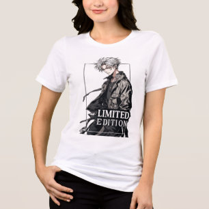 Begränsad Edition Anime Pojke Grunge Techwear Stre T Shirt